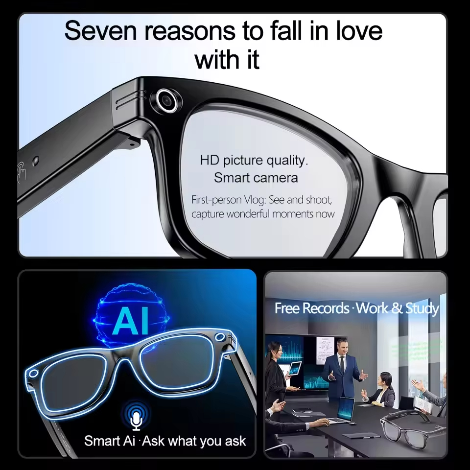 Photography With Ai - Xiaomi 800W Camera AI Glasses Color-Changing