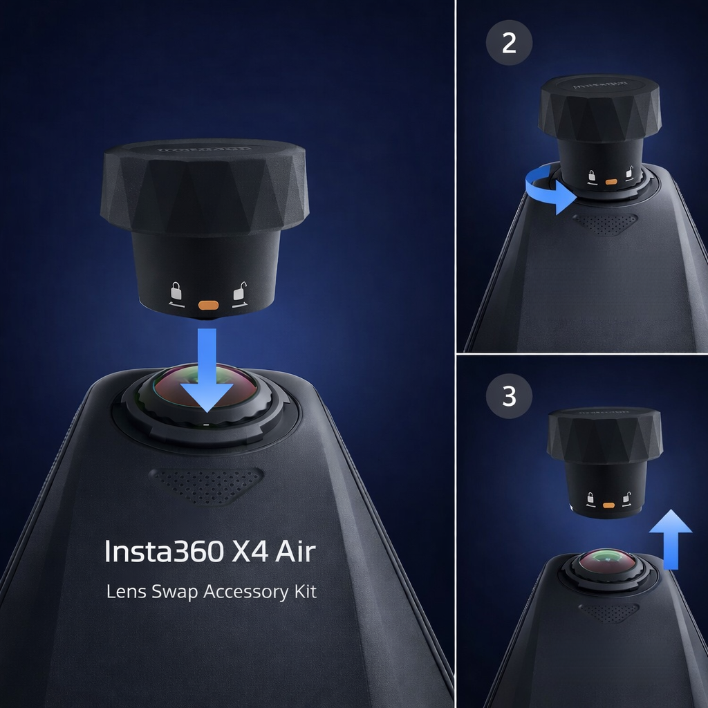 Insta360 X4 Air Replacement Op - Lens Cleaning Kit recensie en prijs