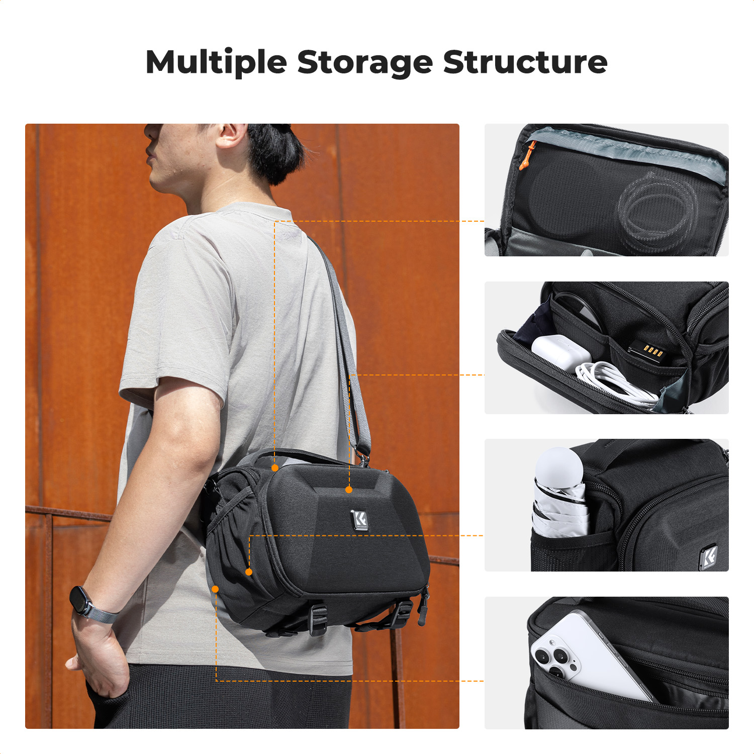 K&F CONCEPT Lightweight Tough  - Lens Case Pouch recensie en prijs