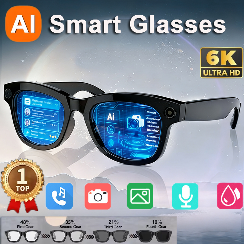6K HD AI Camera Glasses 800MP  - Photography With Ai recensie en prijs