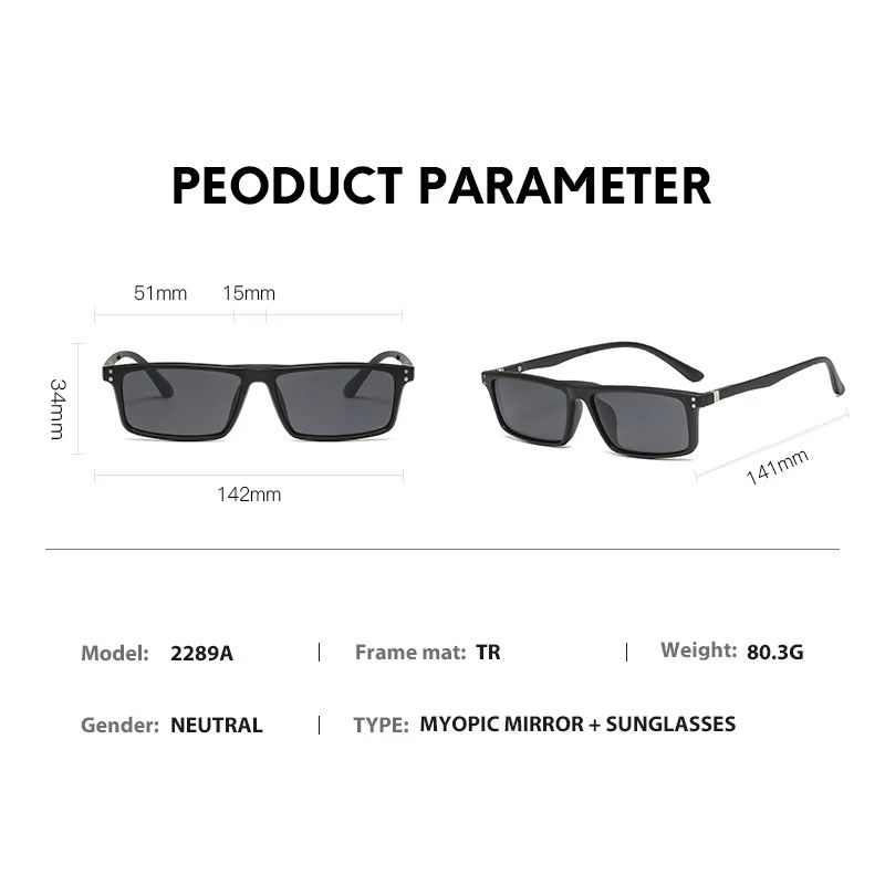 Myopia Magnetic Sunglasses Men - Reflector 5 In 1 recensie en prijs