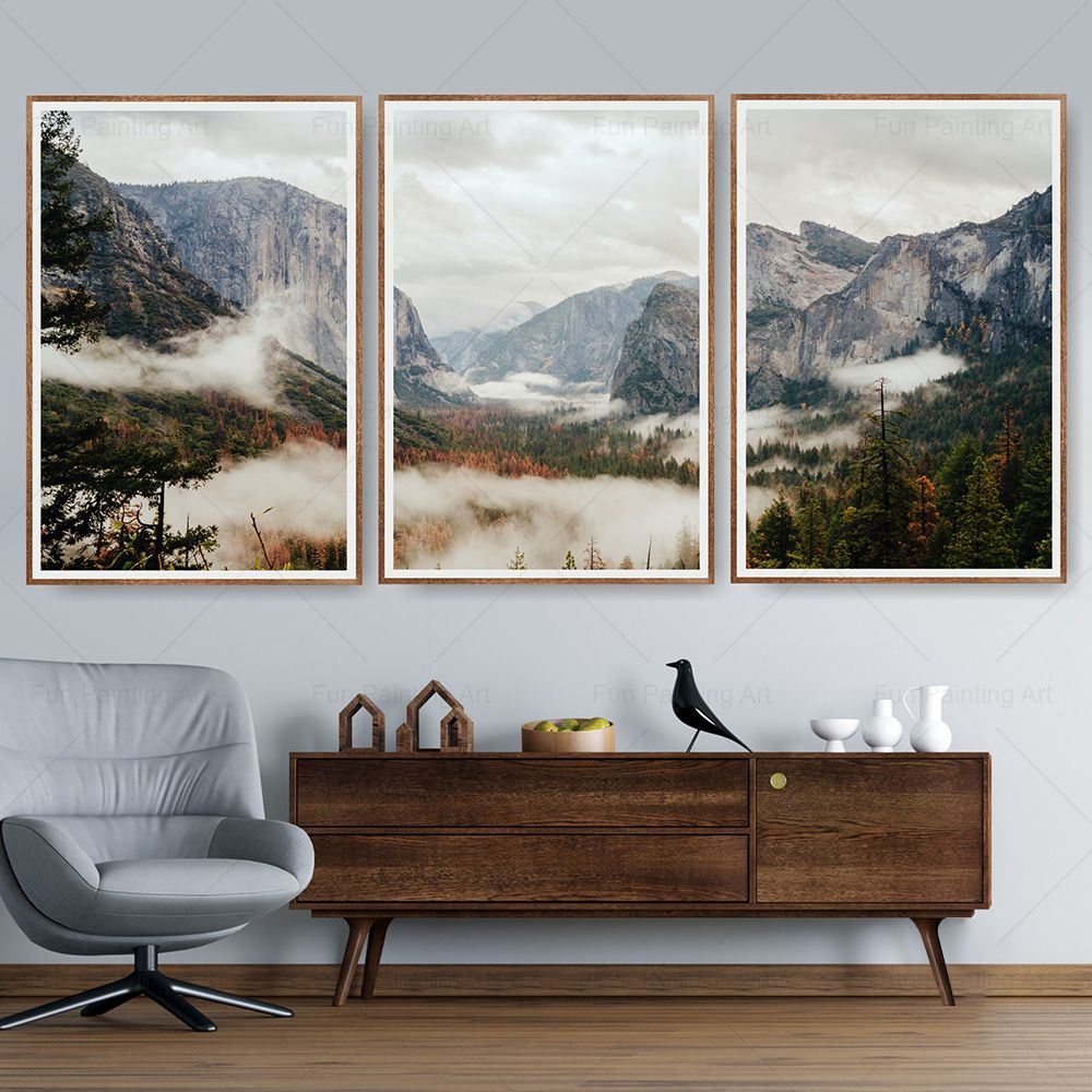 National Park Prints Scandinav - Photography Yosemite recensie en prijs