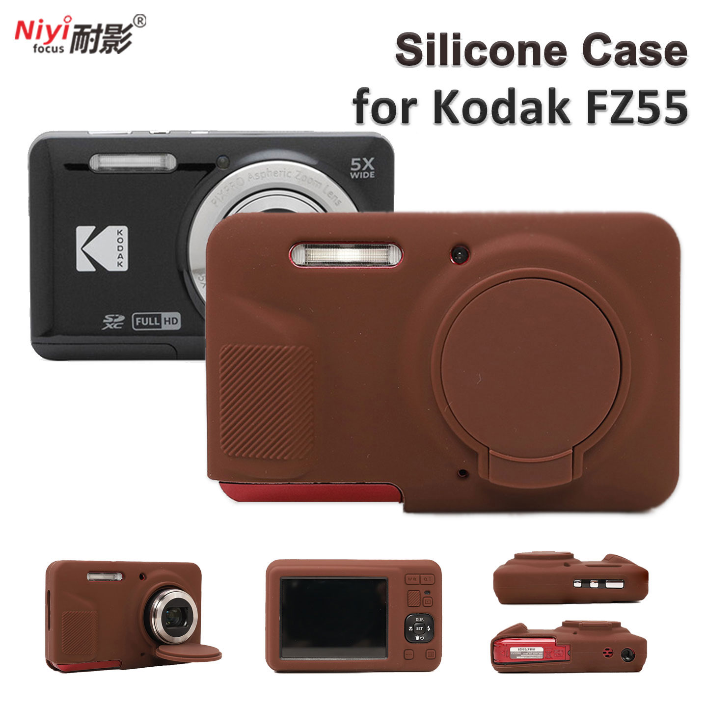 Camera Silicone Case for Kodak - Lens Case Pouch recensie en prijs