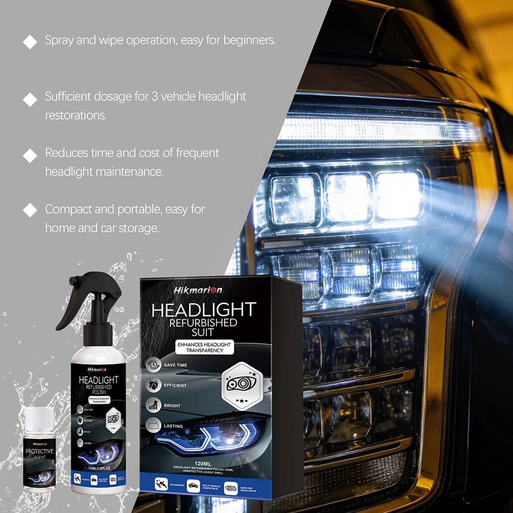 100ml+20ml Car Headlights Rest - Lens Cleaning Kit recensie en prijs