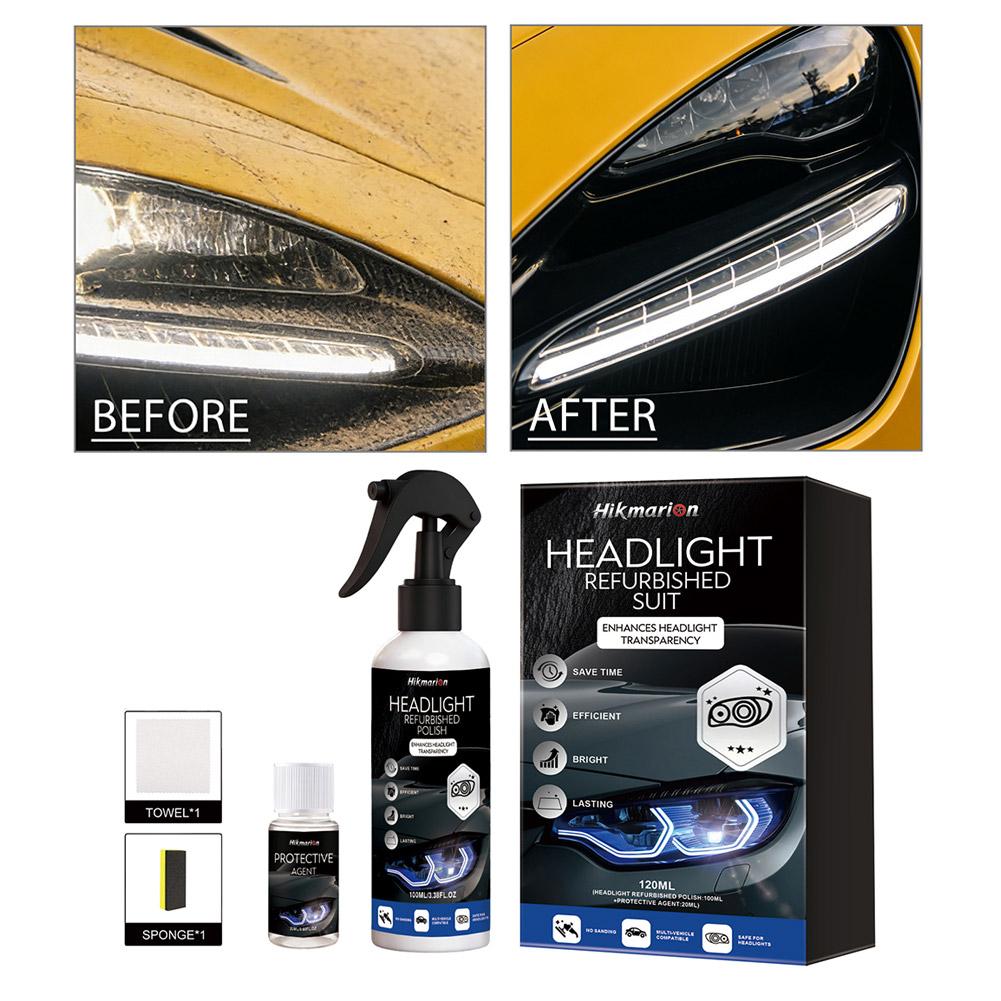 100ml+20ml Car Headlights Rest - Lens Cleaning Kit recensie en prijs