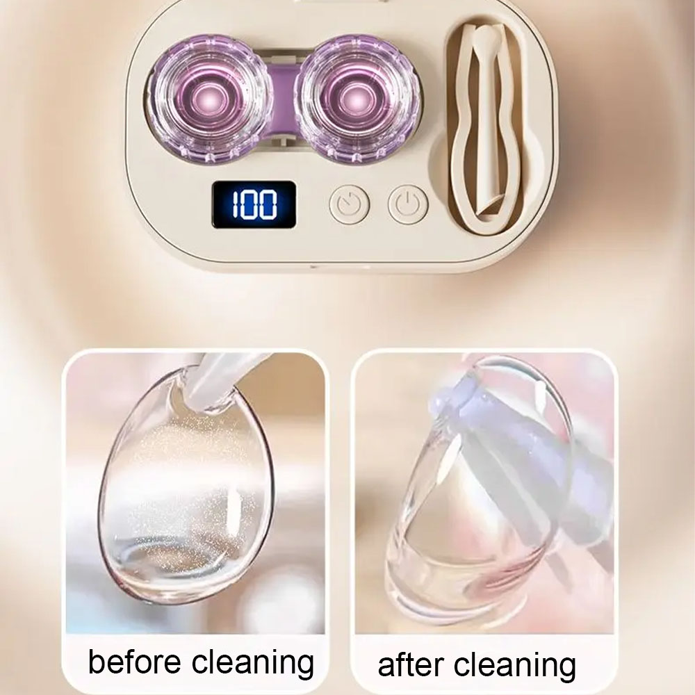 18000 RPM Ultrasonic Contact E - Lens Cleaning Kit recensie en prijs
