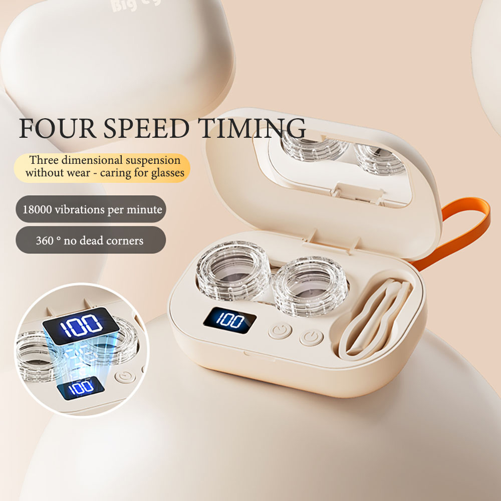 18000 RPM Ultrasonic Contact E - Lens Cleaning Kit recensie en prijs