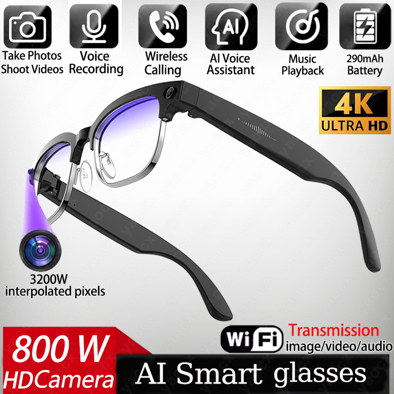 4K Smart AI Glasses 8MP Camera - Photography With Ai recensie en prijs