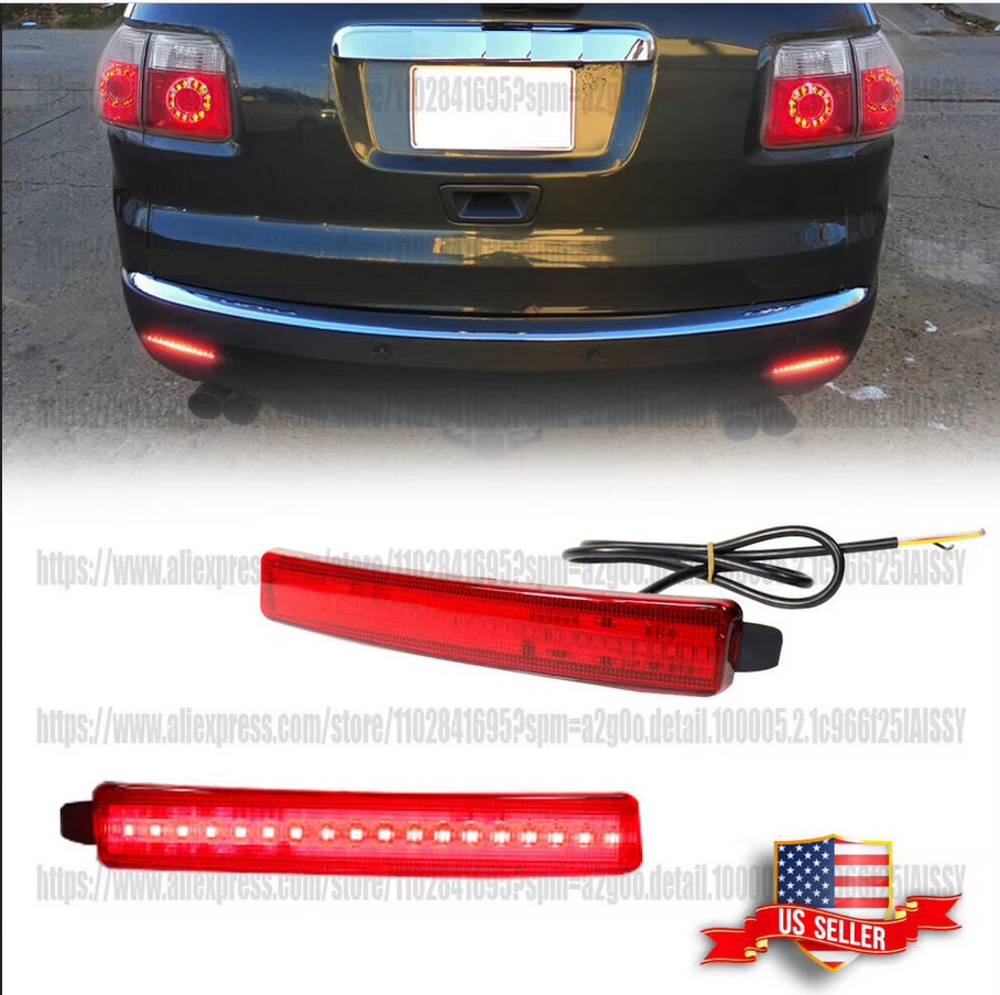 2PCS Red LED Rear Reflector Ta - Reflector 5 In 1 recensie en prijs
