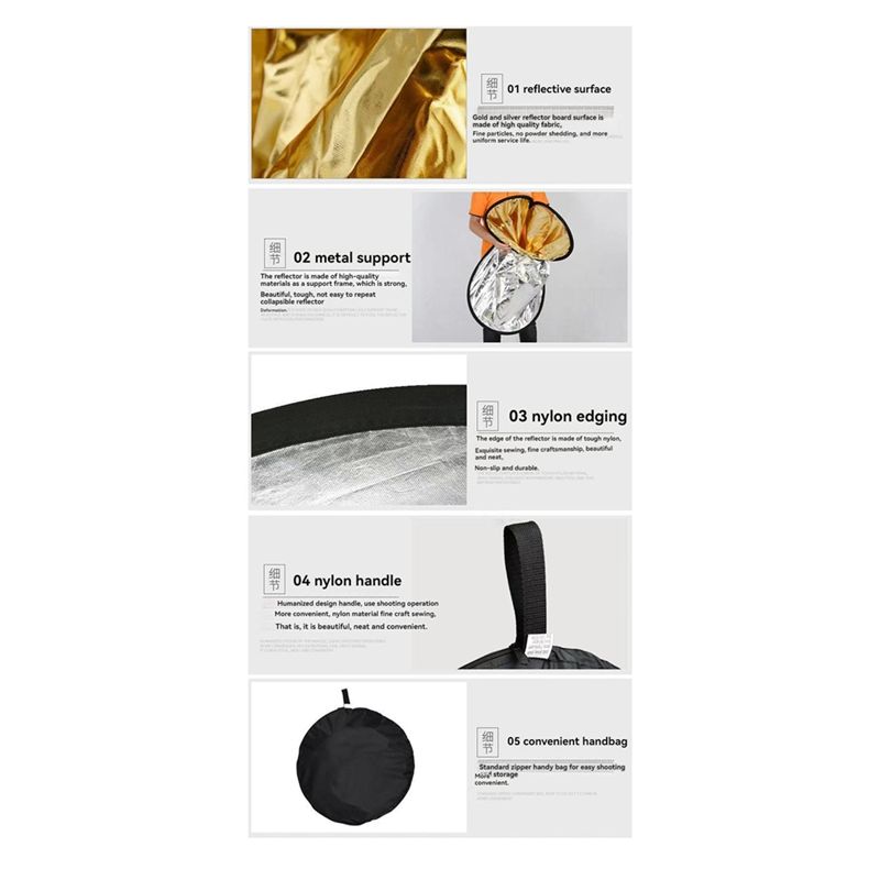 M01K 5 In 1 Reflector Photogra - Reflector 5 In 1 recensie en prijs