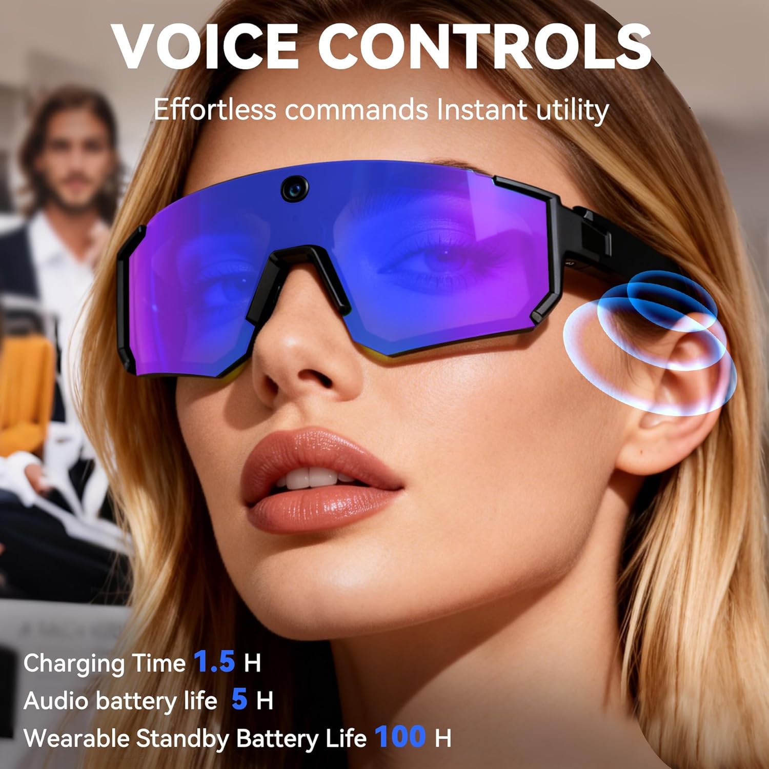 AI Smart Glasses with Camera H - Photography With Ai recensie en prijs