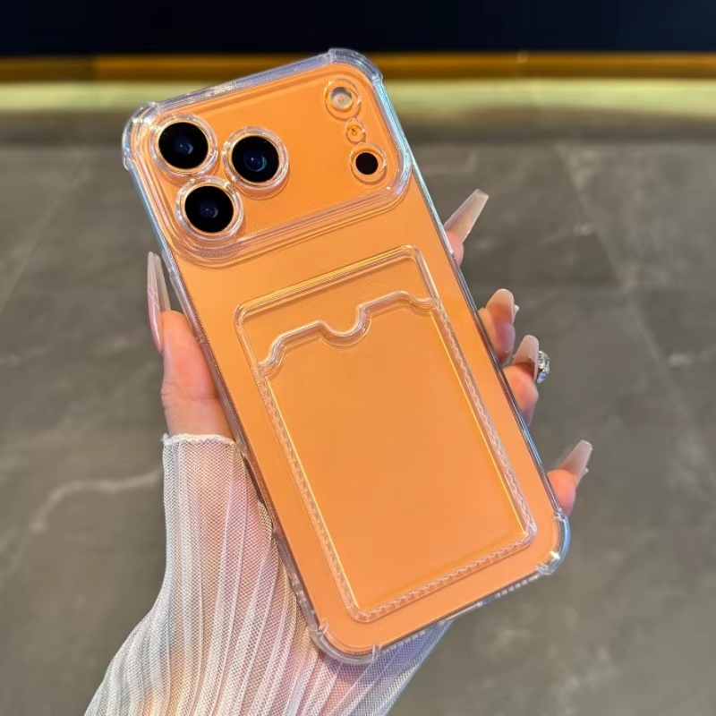 Transparent Card Slot Holder C - Lens Case Pouch recensie en prijs