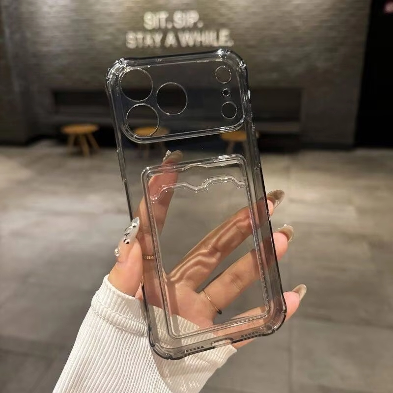 Transparent Card Slot Holder C - Lens Case Pouch recensie en prijs