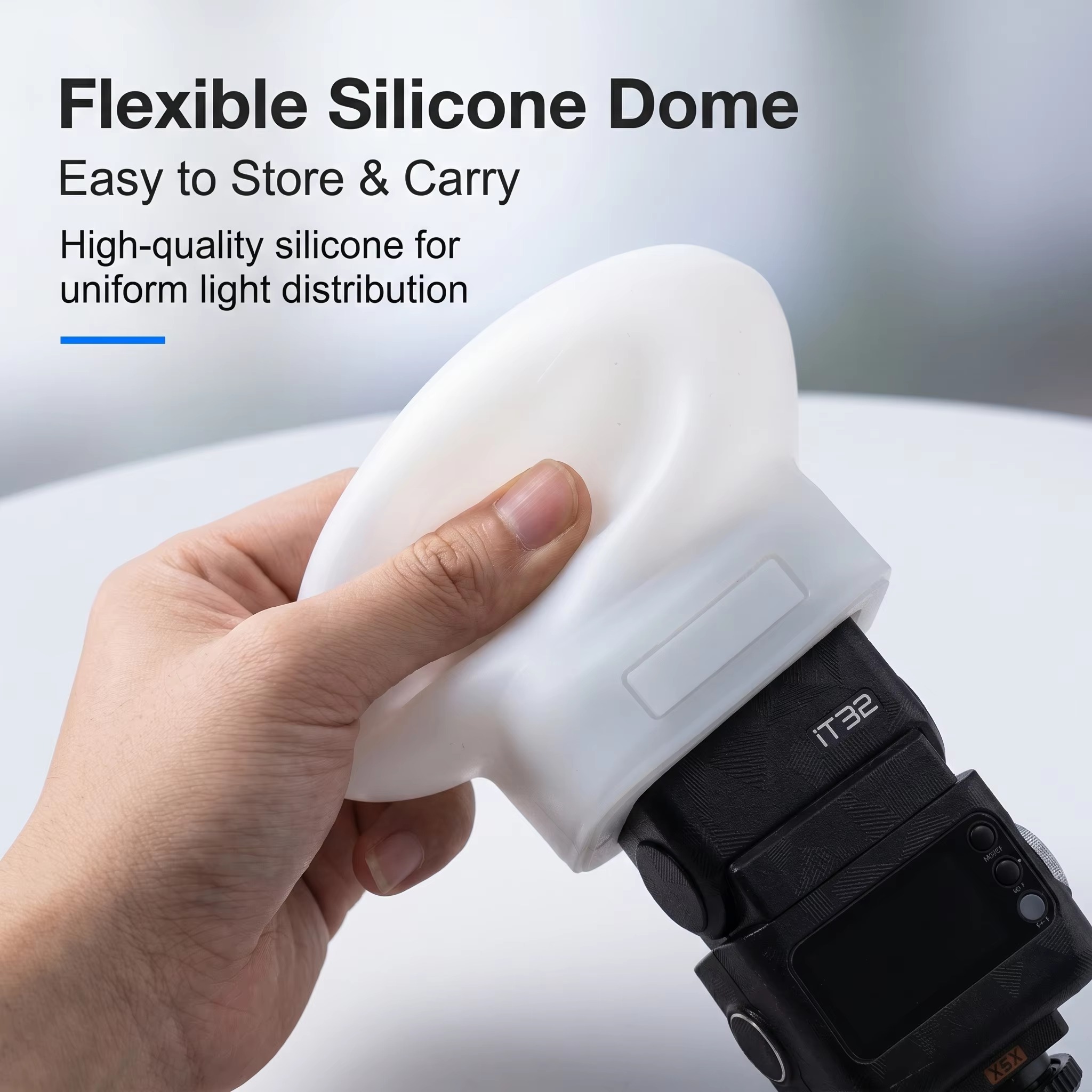 Silicone Flash Diffuser Cover  - Pop Up Flash Diffuser recensie en prijs