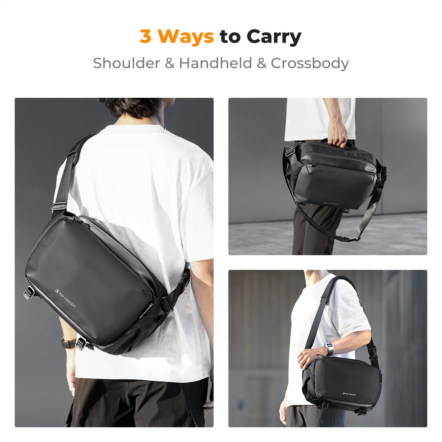 K&F CONCEPT 12L/10L Camera Sli - Lens Case Pouch recensie en prijs