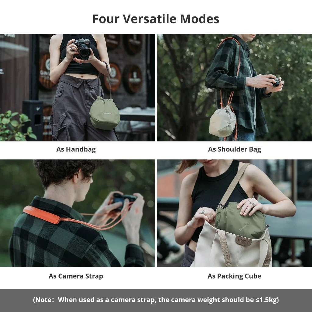 PGYTECH OneGo Drawstring Bag M - Lens Case Pouch recensie en prijs