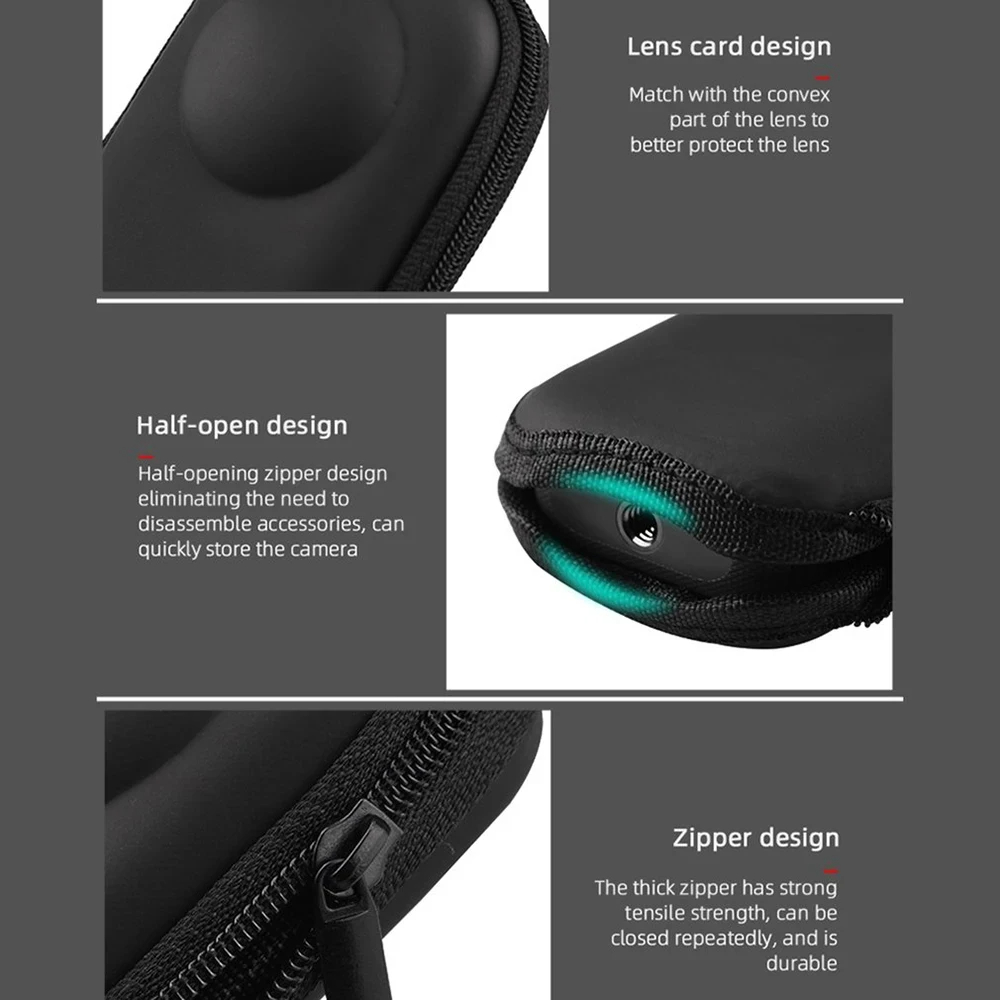 Accessories Set for Insta360 X - Lens Case Pouch recensie en prijs