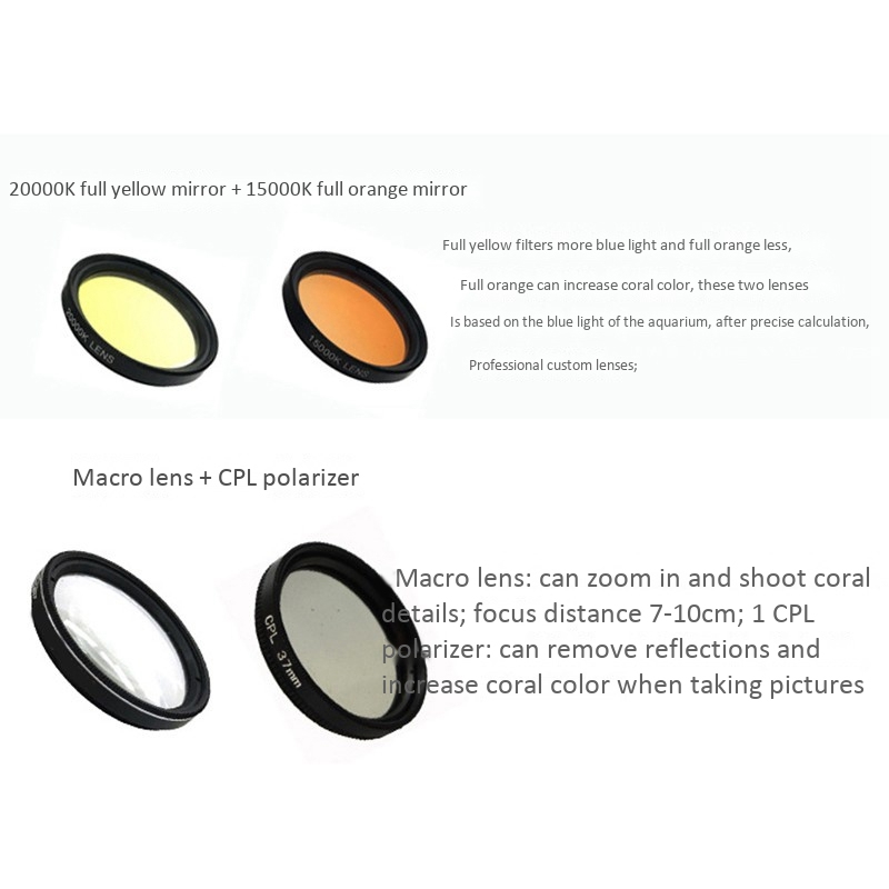 Aquarium Smartphone Camera Len - Photography Yellow Filter recensie en prijs
