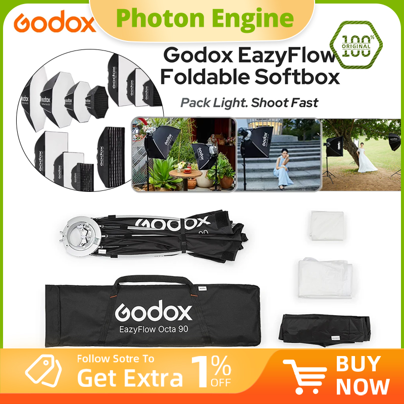 Godox EazyFlow series Foldable - Pop Up Flash Diffuser recensie en prijs
