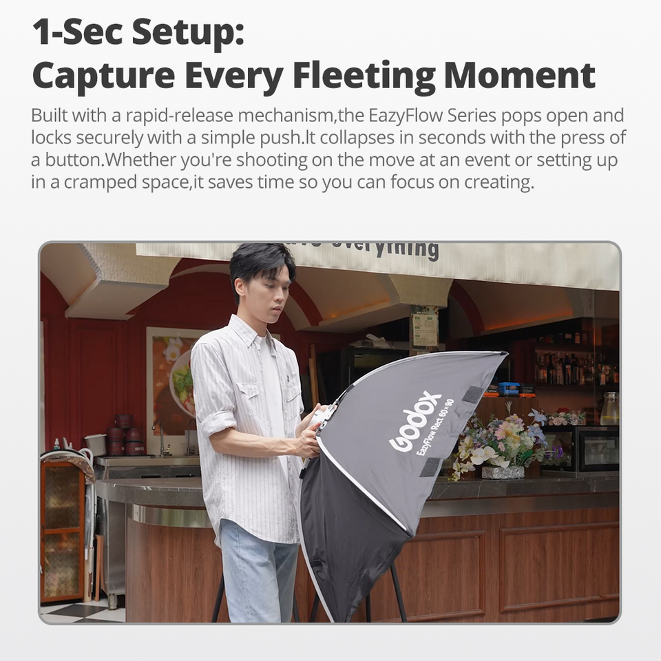 Godox EazyFlow series Foldable - Pop Up Flash Diffuser recensie en prijs