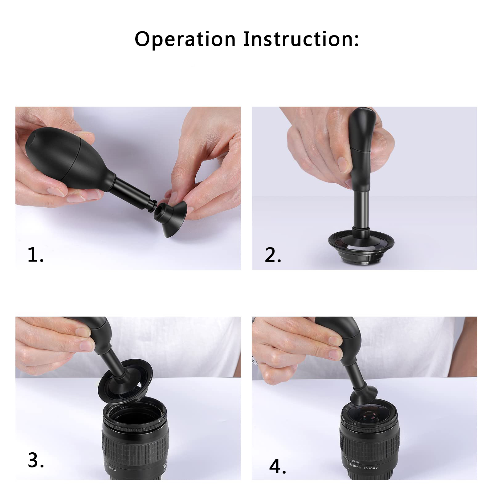 Lens Sucker Kit with 7 Suction - Lens Cleaning Kit recensie en prijs