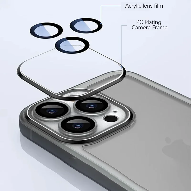 Luxury Lens Film Phone Case fo - Lens Case Pouch recensie en prijs