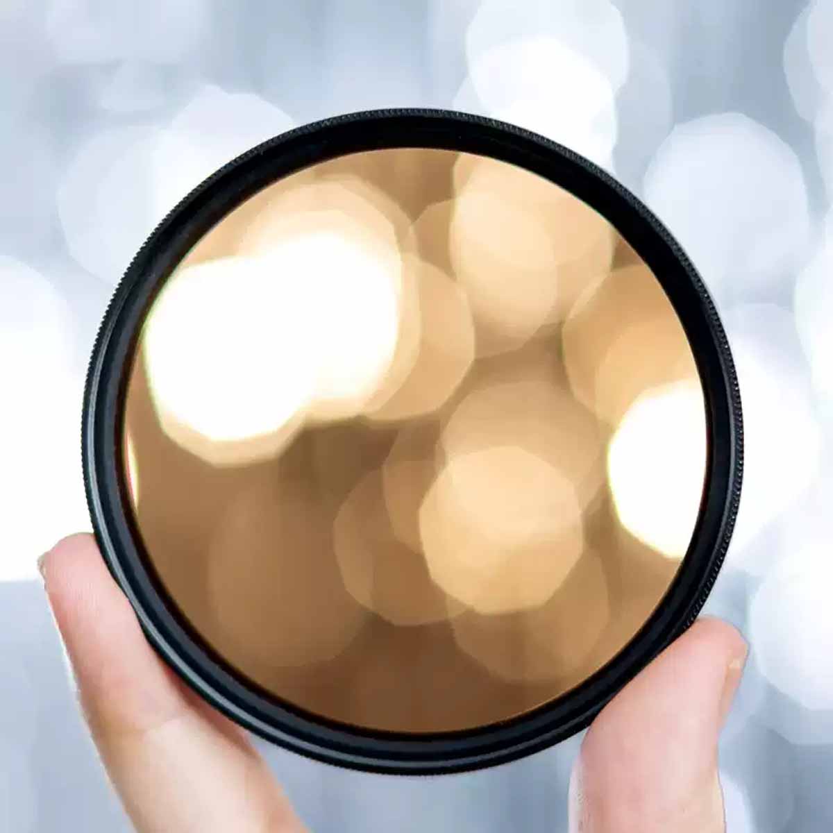 Retro DSLR Mirror Brown Filter - Photography Yellow Filter recensie en prijs