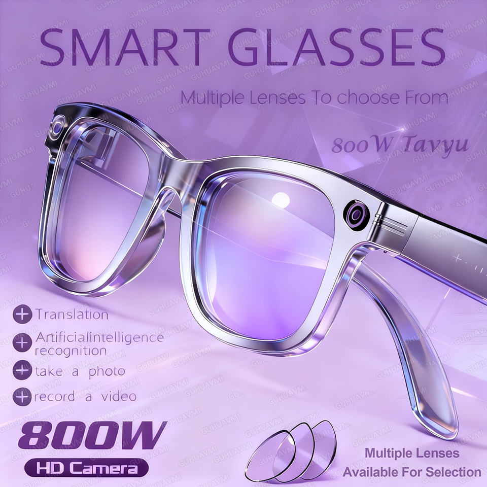 800W With Camera Smart Glasses - Photography With Ai recensie en prijs